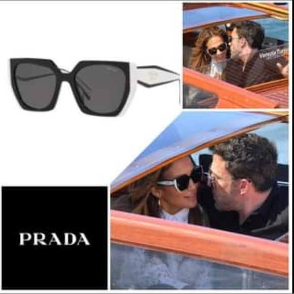 PRADA OR MAYBE J-LO SUNGLASSES, SHE HAS BEEN SEEN IN THIS PAIR EVERYWHERE - Picture 15 of 16